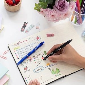 Bolígrafo PILOT Frixion Clicker borrable Negro