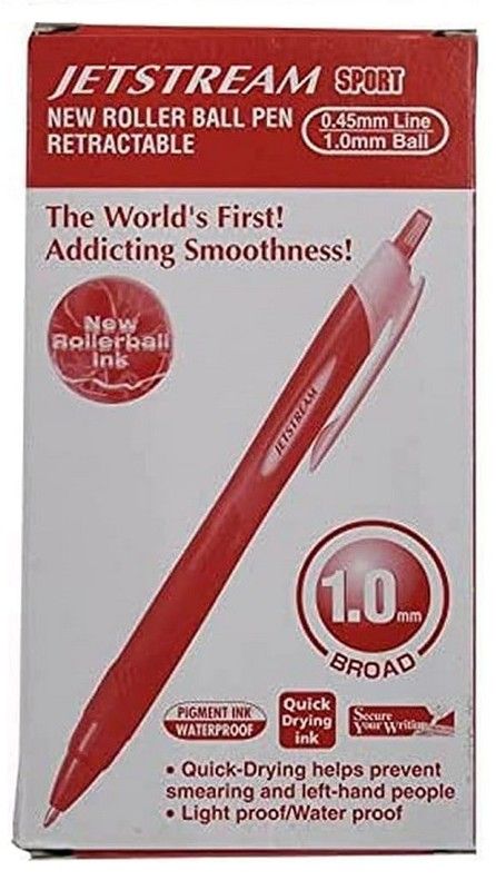 Bolígraf UNI-BALL Jetstream 1 mm. SXN-150S, Vermell