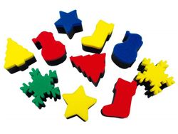 Esponges per Imprimir: Nadal