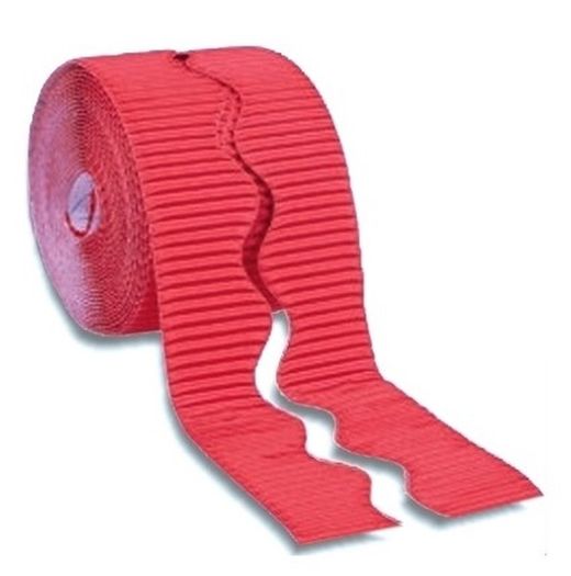 Borde de ondas 57 mm x 15 m Rojo Fuego