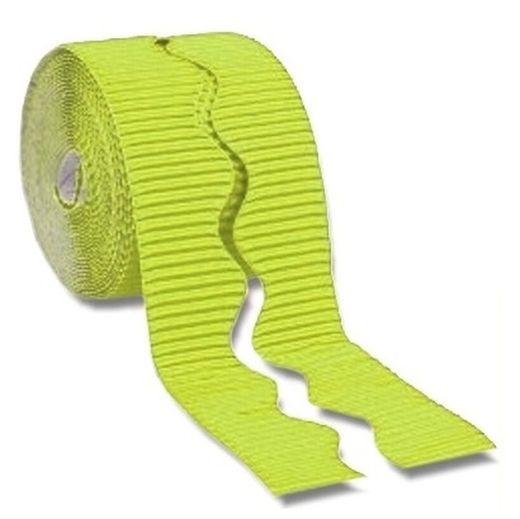 Borde de ondas 57 mm x 15 m Verde Lima