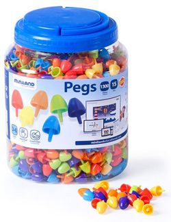 Pegs 15 mm  - Colors brillants