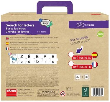 Busca les lletres en castellà