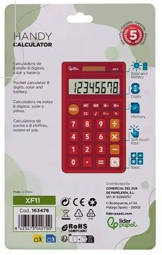 Calculadora liderpaper butxaca xf09