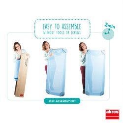 Llit Evolution Akros desmuntat +  Llençols