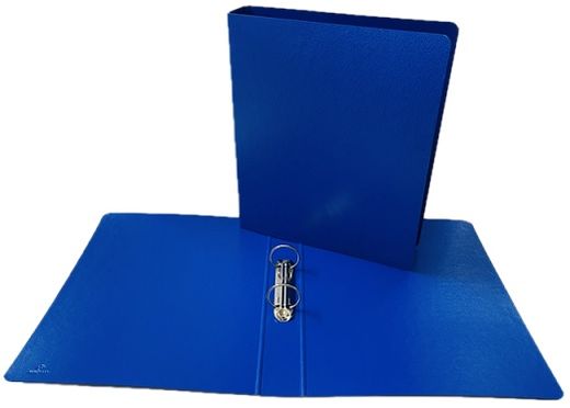 Carpesano 2 anillas 40 mm. folio plantado azul