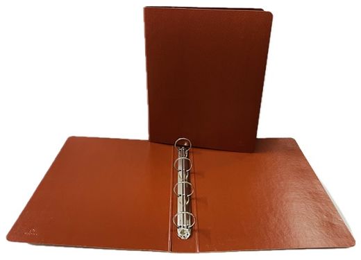 Carpesano 4 anillas 40 mm. folio plantado cuero