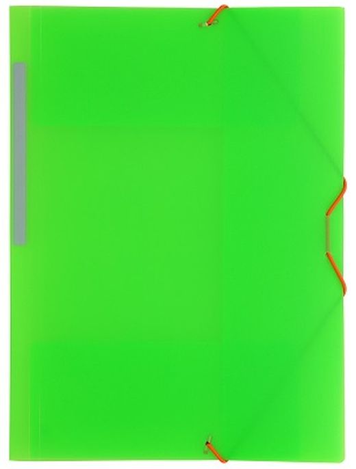 Carpeta 3 solapas Colorgraf polipropileno, Verde