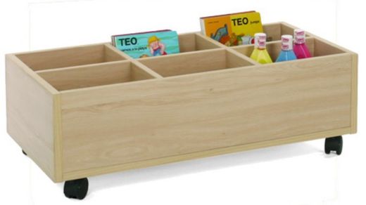 Carro librería bajo