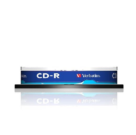 CD-R Verbatim 52*700MB Caja Slim, pack 10und.
