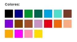 Ceras JUMBO estuche 18 colores