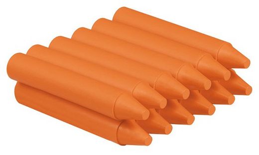 Ceras JUMBO estuche 12 und. Naranja ¡¡ÚLTIMAS EXISTENCIAS!!