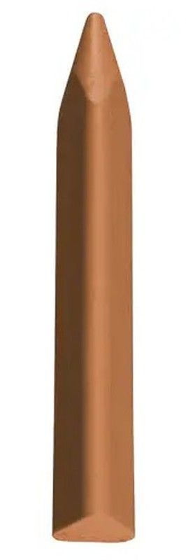 Ceras triangulares JUMBO EASY GRIP estuche 12 ceras Marrón claro