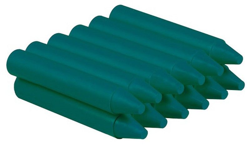 Ceras JUMBO estuche 12 und. Verde Oscuro - UE