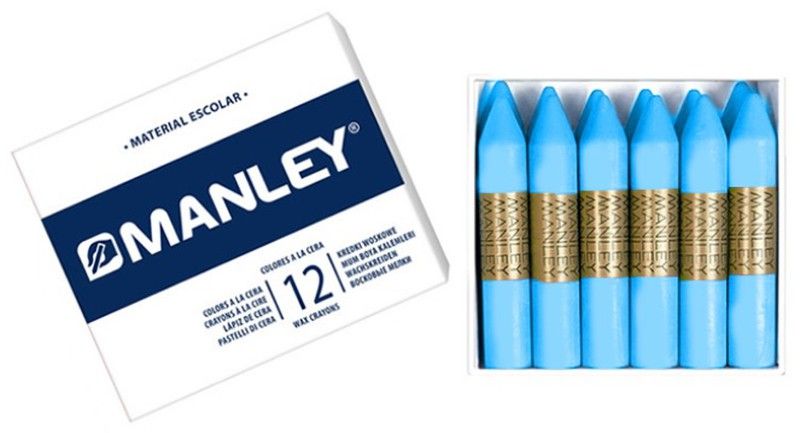 Ceras MANLEY Nº 41 azul claro