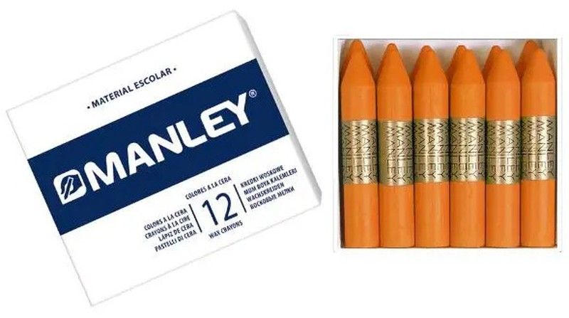 Ceras MANLEY Nº 6 naranja