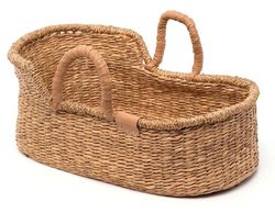 Cesto portabebés de algas para muñeco