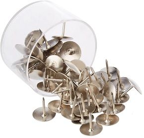 Chinchetas niqueladas Ø 10 mm