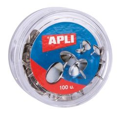 Chinchetas niqueladas Ø 10 mm