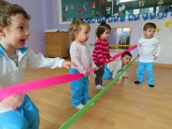 Cinta delimitadora de jocs 3 - 6 m