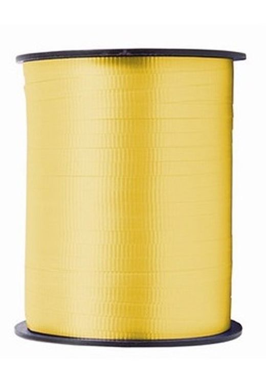 Cinta regalo 5 mm x 500 m amarillo oro