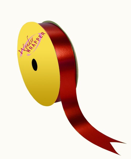 Cinta regalo metalizada 19mm x 10m Rojo