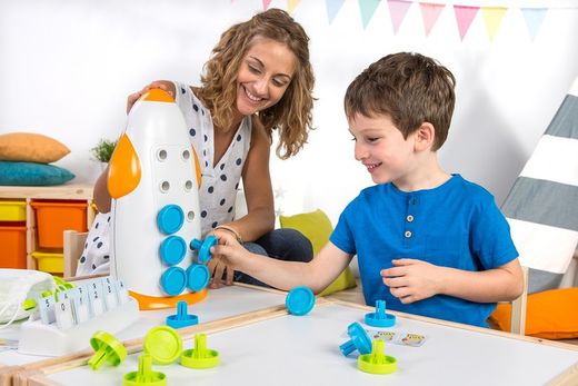 Matemáticas manipulativas con The Rocket 10