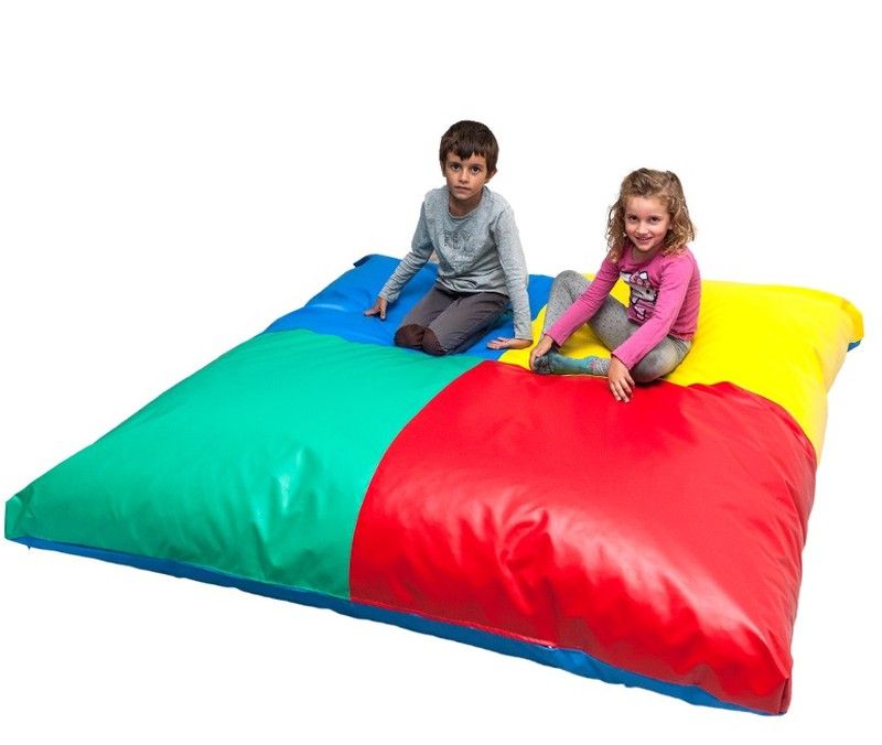 Colchoneta de cuatro colores