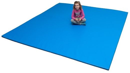 Colchoneta Tatami azul 120 cm.