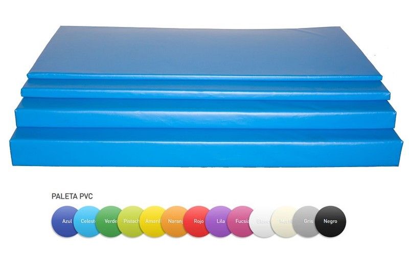 Colchonetas poliéster colores 5 cm.