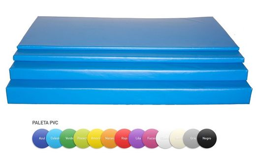 Colchonetas poliéster colores 5 cm.
