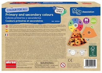 Colour for all. Colors primaris i secundaris