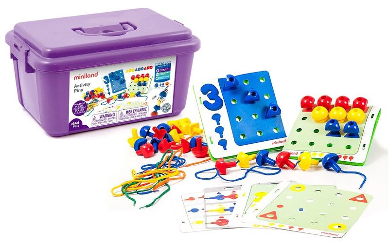 Juego matemático Activity Pegs