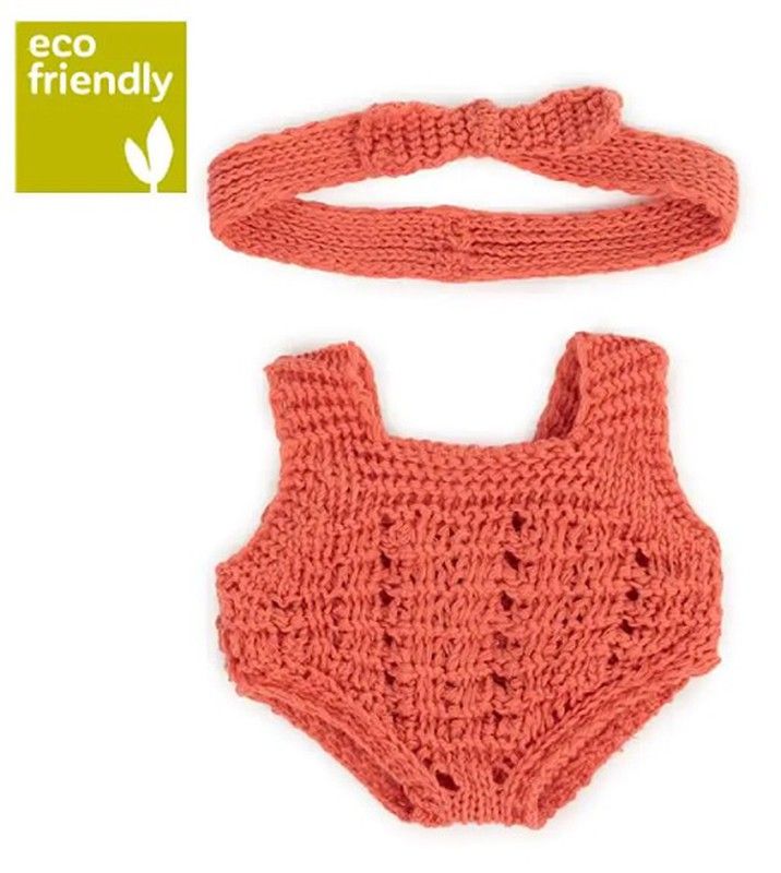 Conjunto punto pelele y diadema 21 cm.