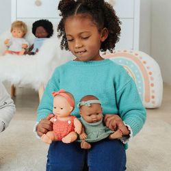 Conjunto punto pelele y diadema 21 cm.