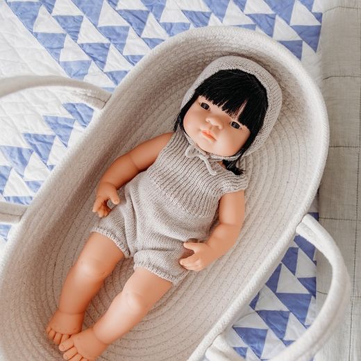 Conjunt punt de pela i gorra 38 cm.