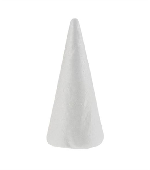 Conos porexpan Ø 11,5 x 24 cm. 1 und.