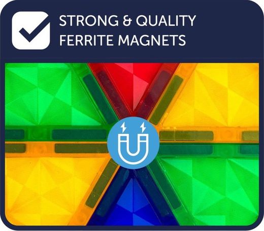 Construcción magnética traslúcida