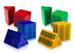 Construcción magnética traslúcida