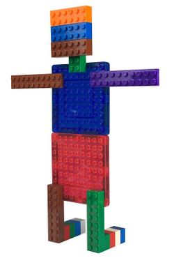 Construcción magnética traslúcida