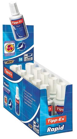 Corrector líquido TIPP-EX Rapid esponja 20 ml.