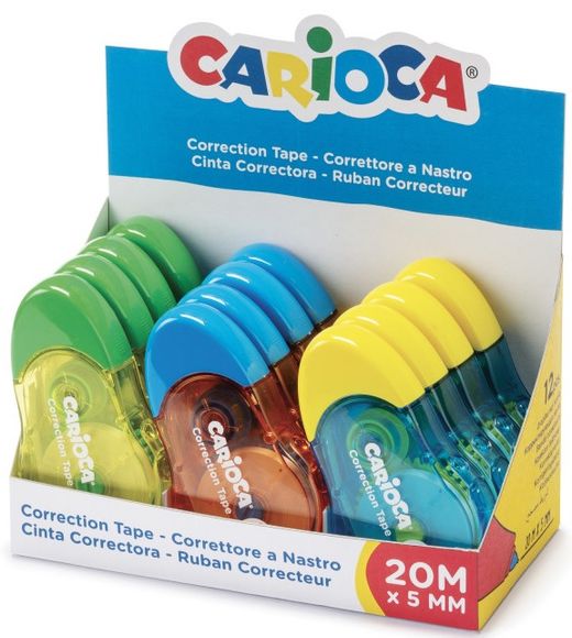 Correctors de cinta CARIOCA 20 m x 5 mm