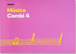 Quadern de Música Combi 4 Pentagrames ADDITIO