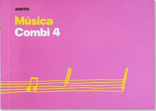 Quadern de Música Combi 4 Pentagrames ADDITIO