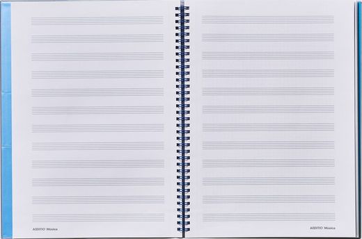 Quadern de Música Concert 12 Pentagrames ADDITIO
