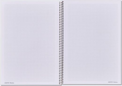 Cuaderno de Música Mezzo 12 Pentagramas ADDITIO