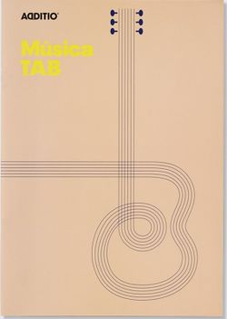 Quadern de Música Tab 4 Pentagrames ADDITIO