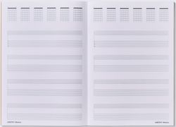 Quadern de Música Tab 4 Pentagrames ADDITIO