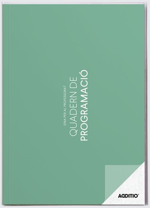 Cuaderno de Programación ADDITIO (CATALÁN)