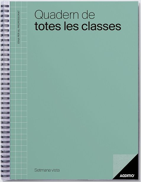 Quadern de Totes les Classes. Setmana Vista ADDITIO (CATALÀ)